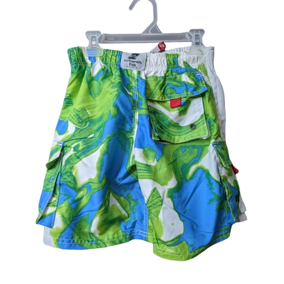 Surfmentality Kids Swim Trunks Boys Small NEW - Picture 2 of 6